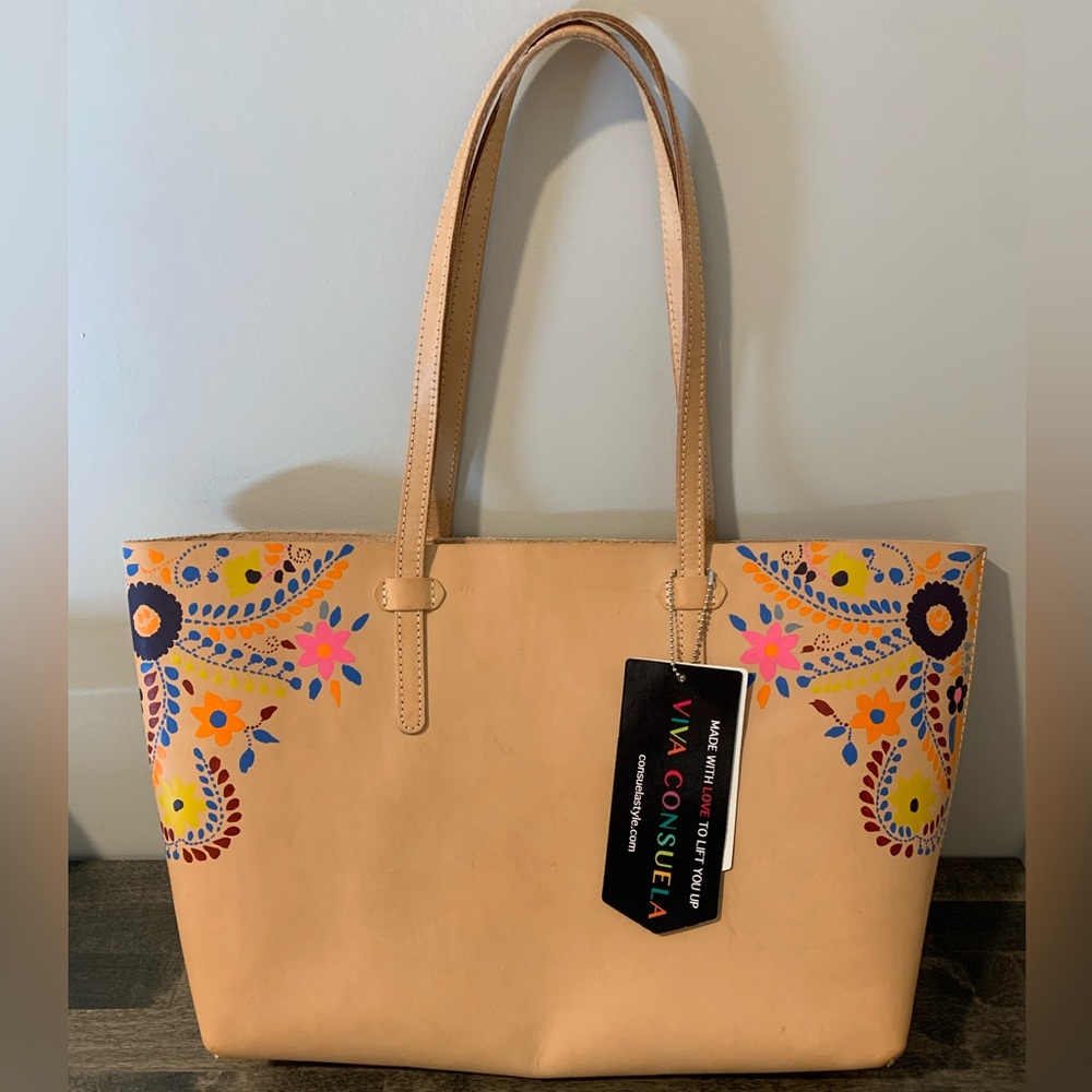 Consuela Leather Tote